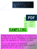 A Presentation On " " Quota Sampling