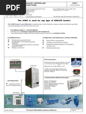 Scm2 P 260 001 E B Input Output Manufactured Goods