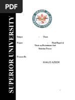 Download My HRM THESIS by Khalid Azeem SN21608204 doc pdf