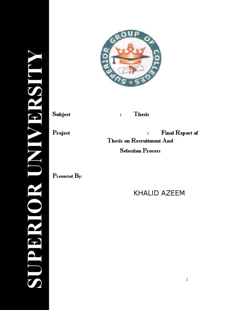 dissertation hrm