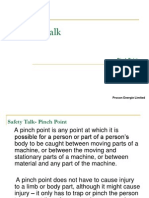 Safety Talk - Pinch Point