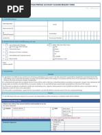 YES 4G Termination Form