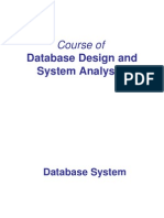 Database Design & System Analysis