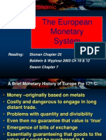 l7 the European Monetary System