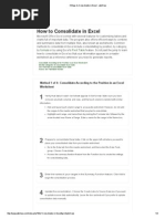 Download 4 Ways to Consolidate in Excel - WikiHow by satstar SN216090136 doc pdf
