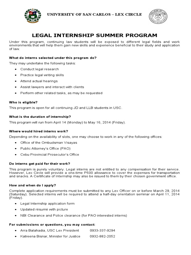 Summer Internship Program | PDF