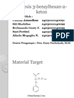 Sintesis 3-benzilhexan-2-keton