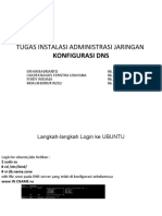 Tugas Instalasi Administrasi Jaringan: Konfigurasi Dns