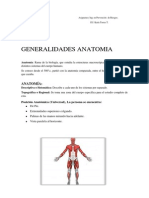 Generalidades Anatomia