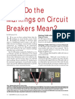 Circuit Breaker Markings Iaei