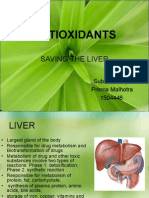 Antioxidants: Saving The Liver