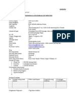 Form Biodata Kelembagaan DPM