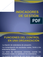 Indicadores de Gestión