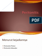 Peritonitis