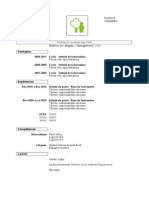 Exemple de CV Technico Commercial Junior