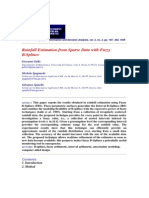 Rainfall Estimation From Sparse Data With Fuzzy B-Splines: Giovanni Gallo