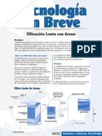 Filtracion Lenta Con Arena PDF