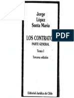 Lopez Santa María, Jorge - Contratos Parte General Tomo I PDF