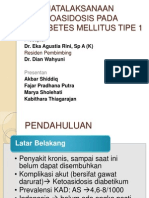 Penatalaksanaan Ketoasidosis Pada Diabetes Mellitus Tipe 1