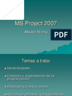 MS Project 2007