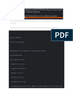 Configurar Proxy Squid Transparente en Linux Debian
