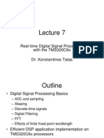 Real-time DSP Lecture TMS320C6x
