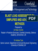 Blast Load Assessment by