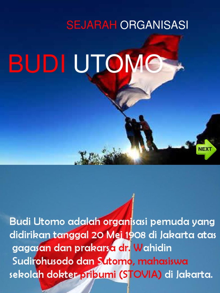 Sejarah Berdirinya Budi Utomo 1908 | PDF