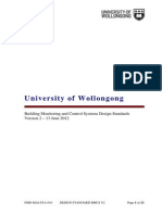 Uow009698 Building Monitoring and Control Systems Design Standards