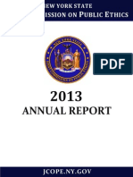 2013 JCOPE Annual Report