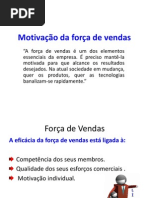 8 - Motivação da força de vendas