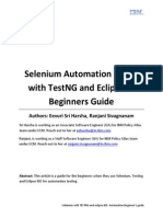 Selenium With TESTNG and Eclipse IDE