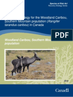 The Government of Canada's proposed woodland caribou recovery plan, 2014