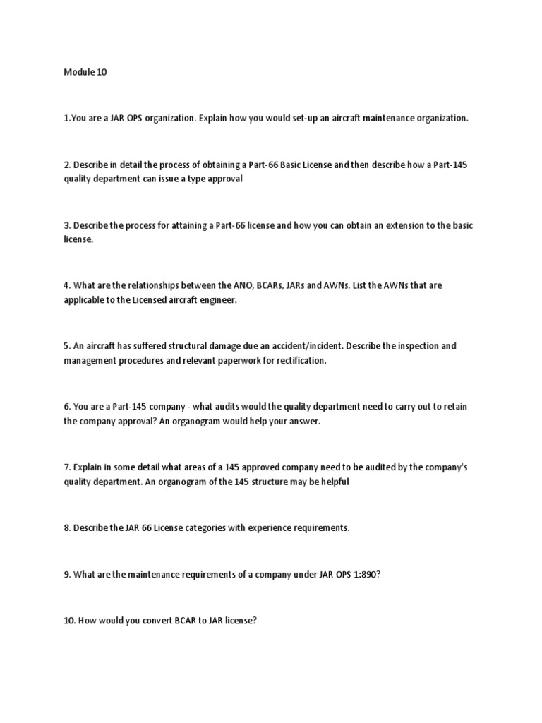 Module 7 maintenance practices questions picture