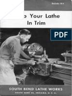 Keep Your Lathe in Trim H-4