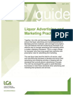 GUIDE Liquor Advertising and Marketing Practices