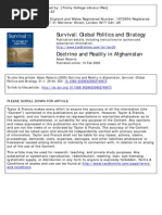 Roberts - Doctrine and Reality in Afghanistan
