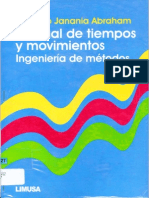 Manual de Tiempos y Movimientos