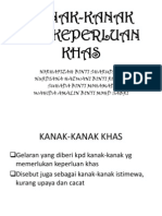 Kanak-Kanak Keperluan Khas