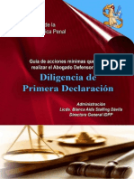 5461128 Diligencia de Primera Declaracion