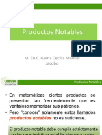 Productos Notables UNIVIM