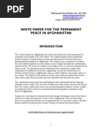 A Solution To Afghanistan Crisis by 
