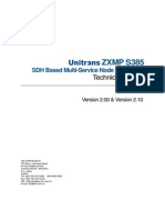 Sjzl20060678-Unitrans ZXMP S385 (V2.00&V2.10) Technical Manual