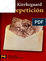 KIERKEGAARD SOREN - La Repeticion.pdf