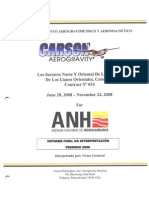 Aerogeofisica Llanos 2008