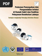 Download Pedoman Pencegahan dan Pengendalian Infeksi di Rumah Sakit dan Fasilitas Pelayanan Kesehatan lainnya by Amin DoMas AlasWono SN216269477 doc pdf