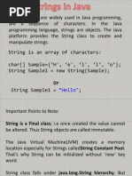 Java Strings