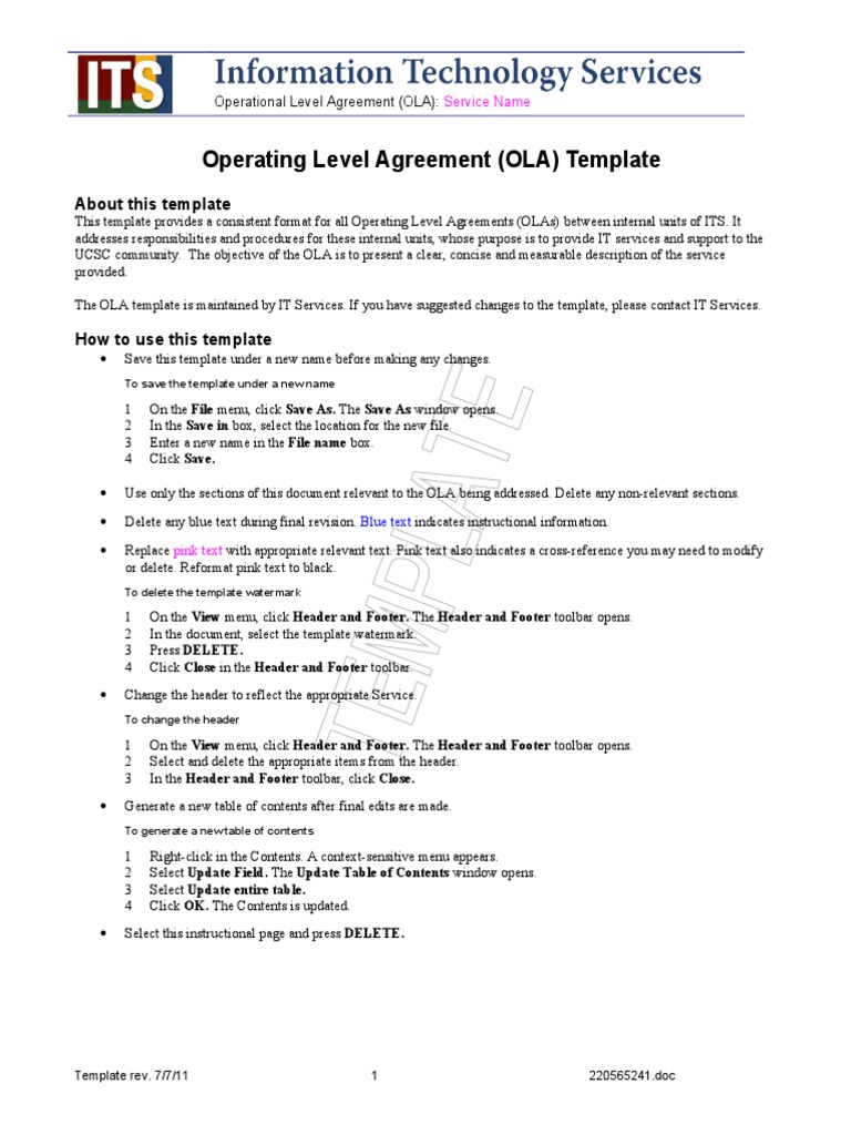 ola-template-pdf-service-level-agreement-provisioning