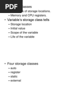 Storage Class