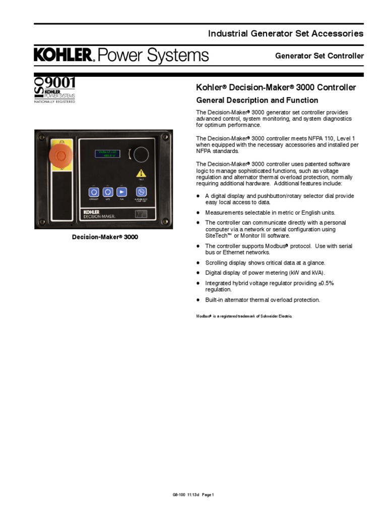 Dec3000 Controller | PDF | Relay | Switch
